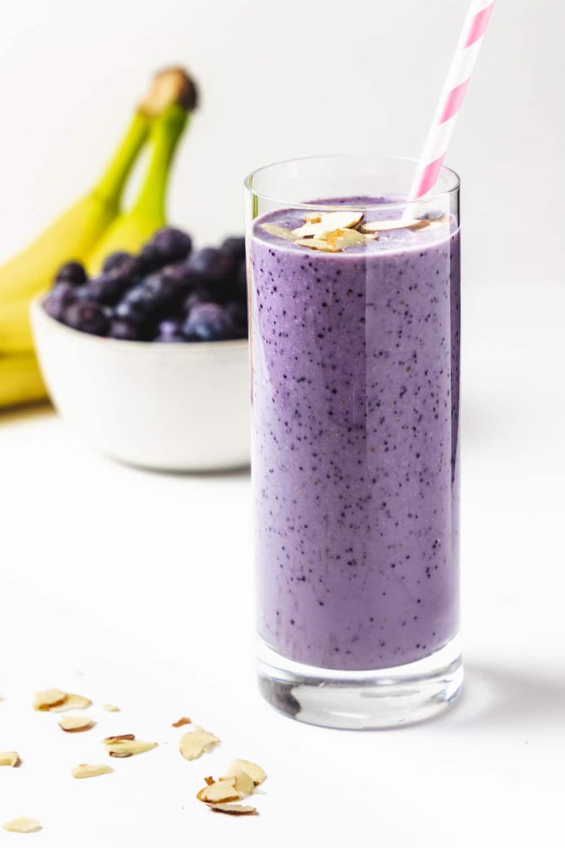 Blueberry Almond Smoothie