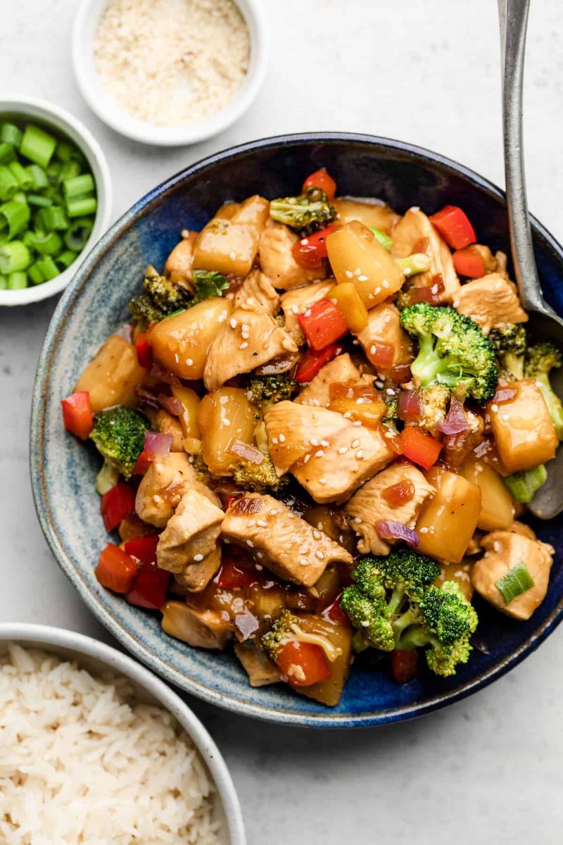 Pineapple Chicken Stir-Fry