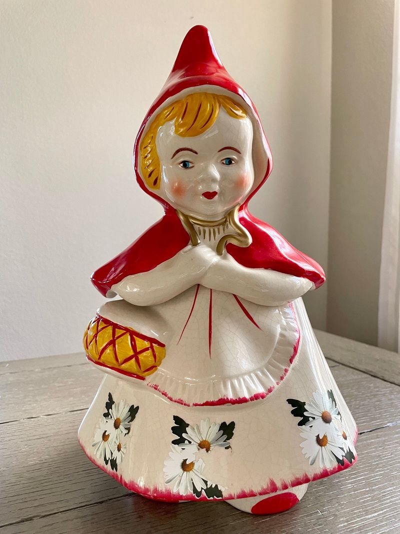 Hull Little Red Riding Hood Cookie Jar