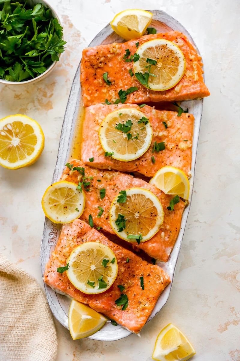 Lemon Garlic Salmon