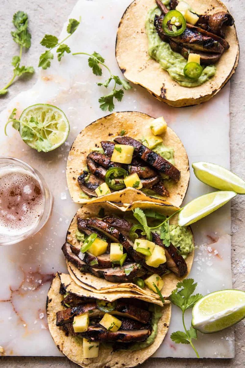 Mushroom Asada Street Tacos