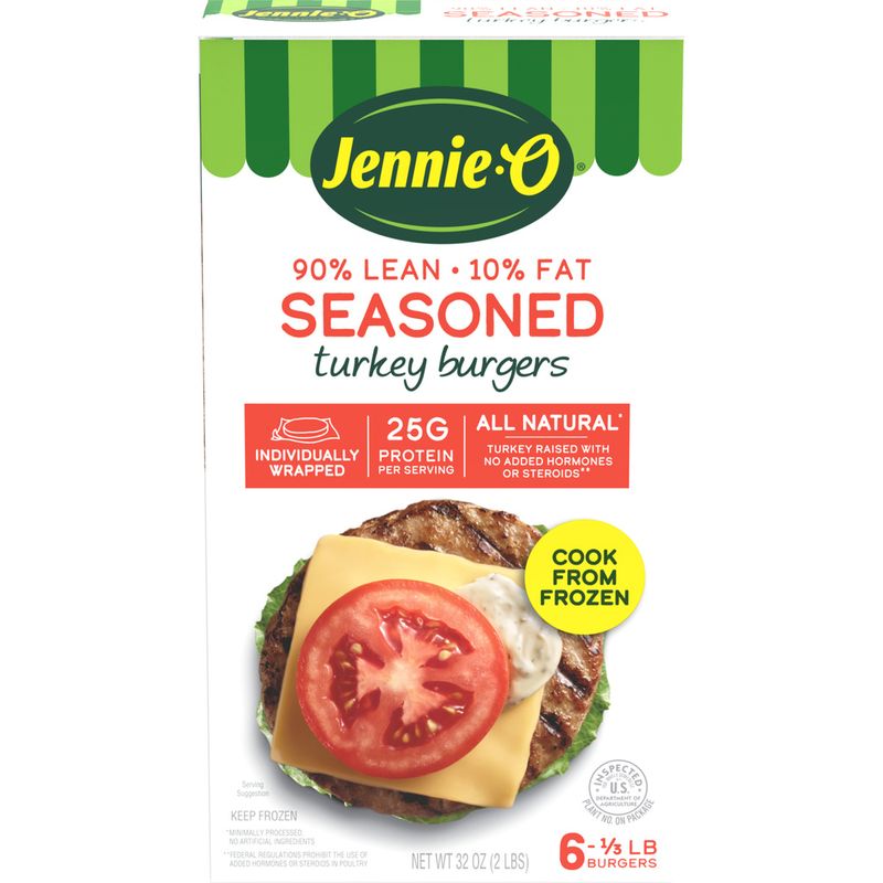 Jennie-O Seasoned Turkey Burgers