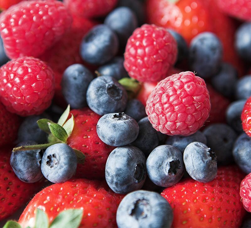 Berries (Strawberries, Blueberries, Raspberries)