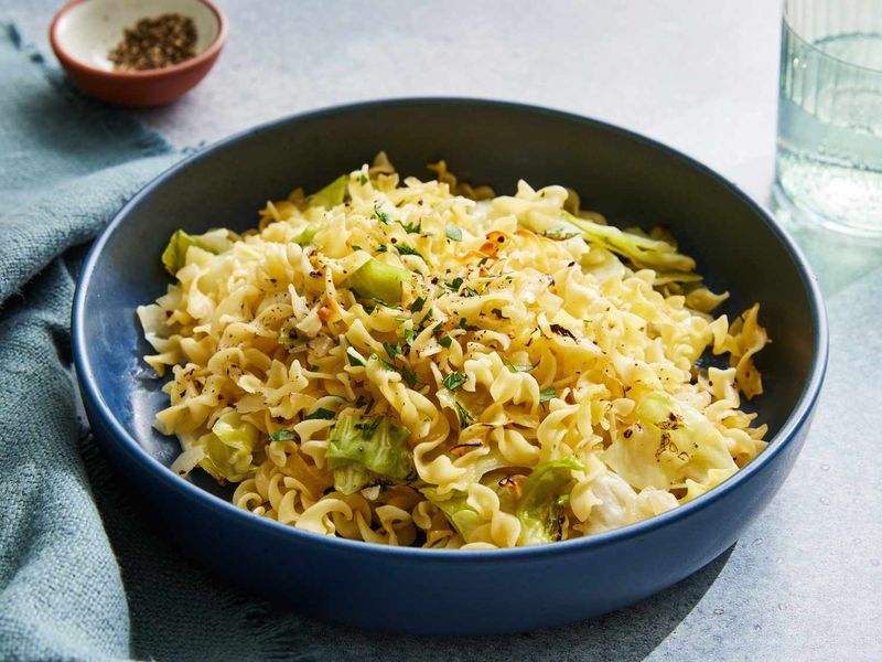 Cabbage and Noodles (Haluski)