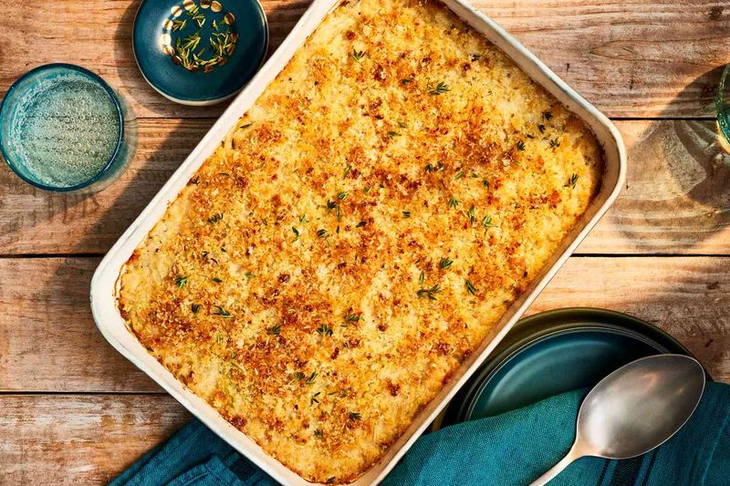 Creamy Cabbage Gratin