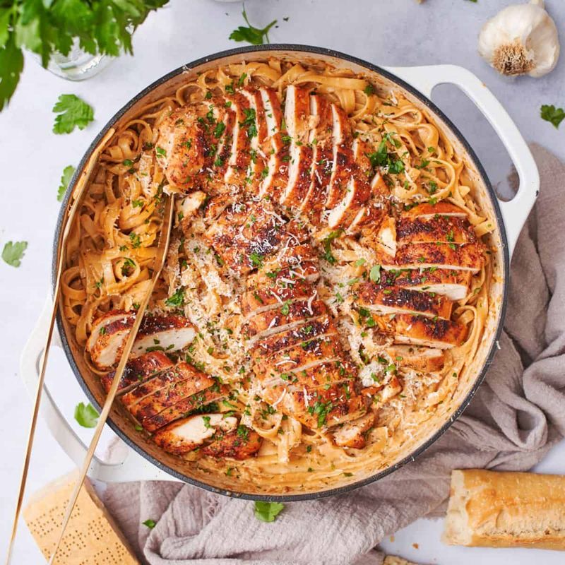 Cajun Chicken Alfredo