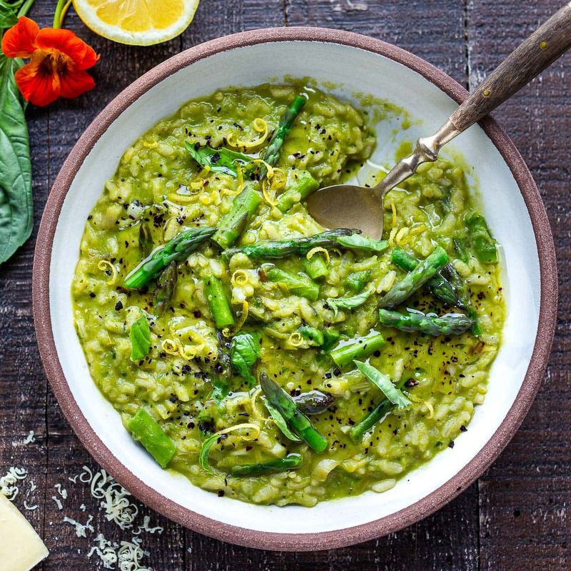 Asparagus Risotto