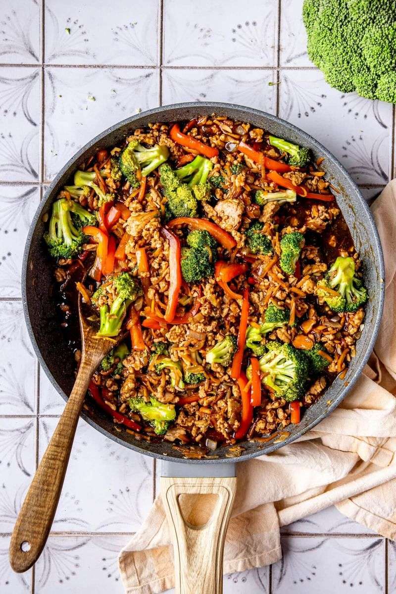 Ground Turkey Stir-Fry