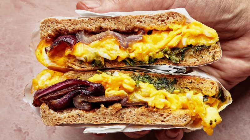 Breakfast Sandwich on Whole Grain English Muffin