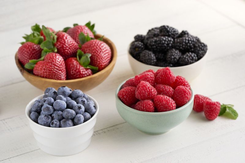 Berries (Blueberries, Raspberries, Strawberries)