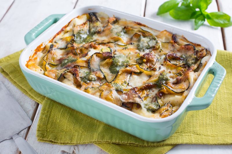Pesto Zucchini Lasagna