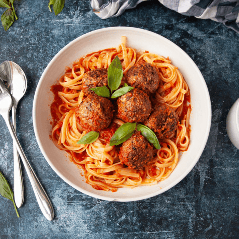 Spaghetti and Meatballs
