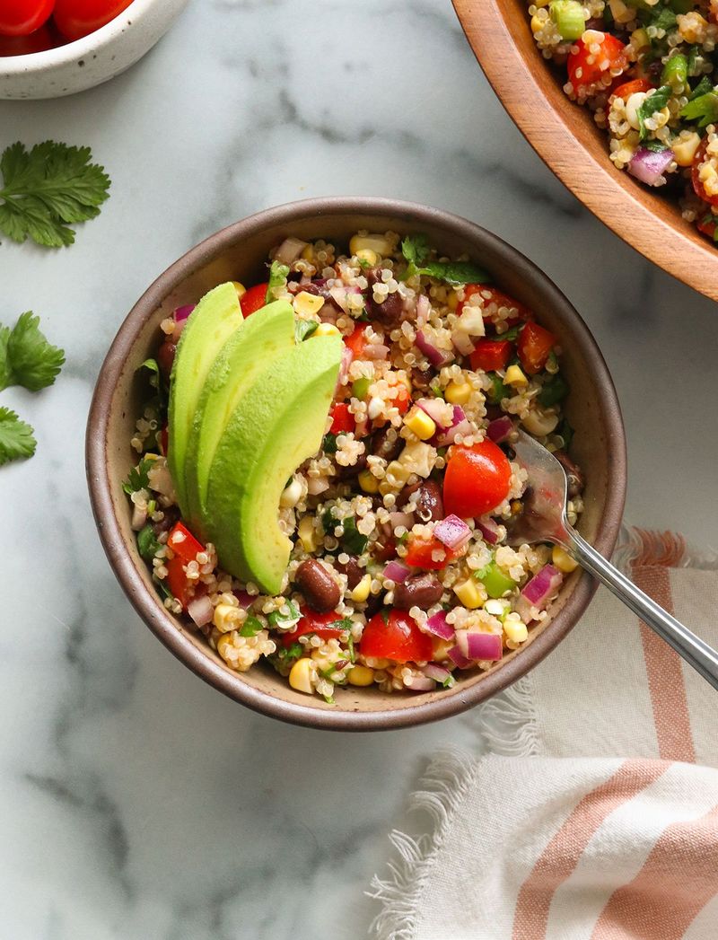 Quinoa and Black Bean Salad