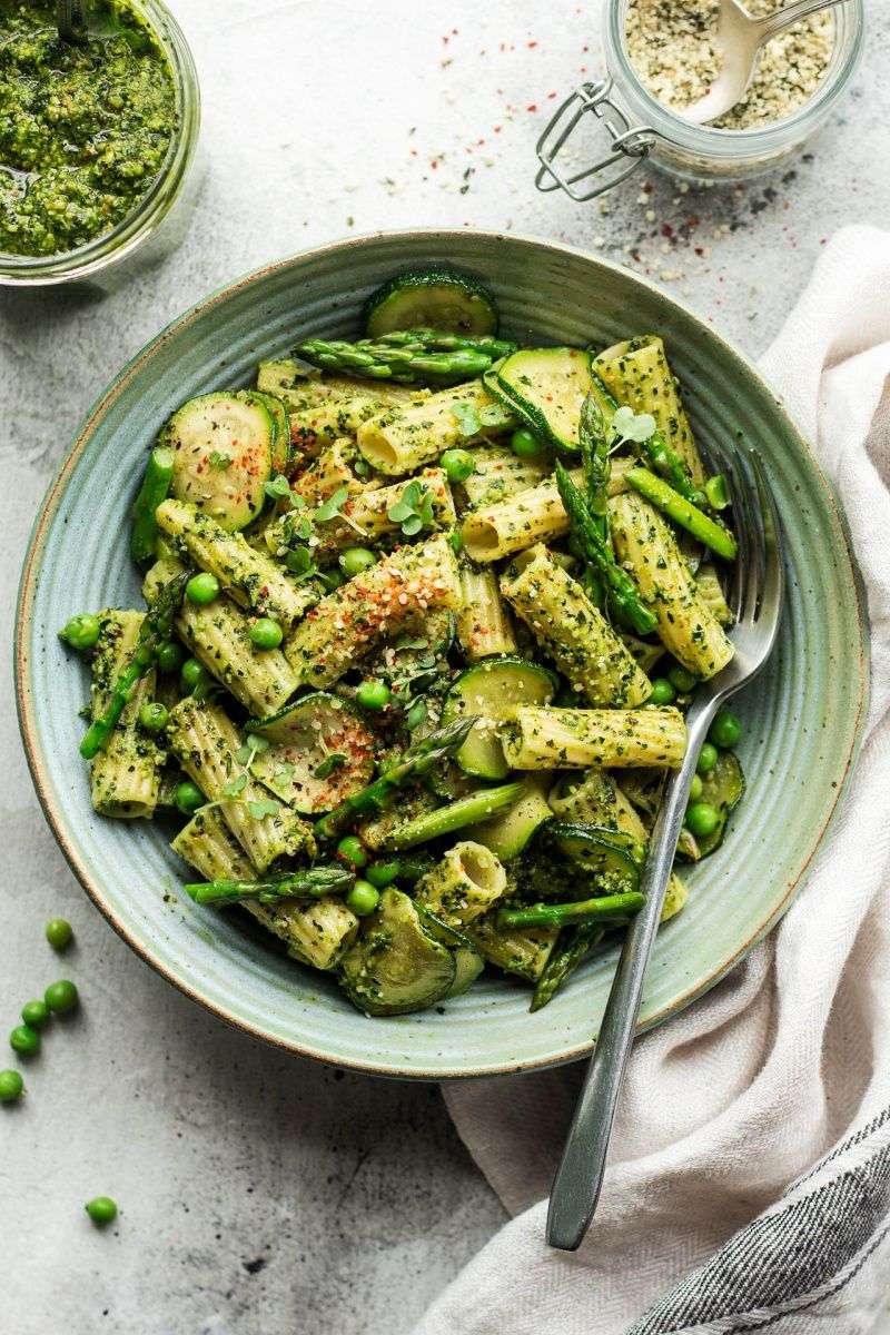 Vegan Pesto Pasta