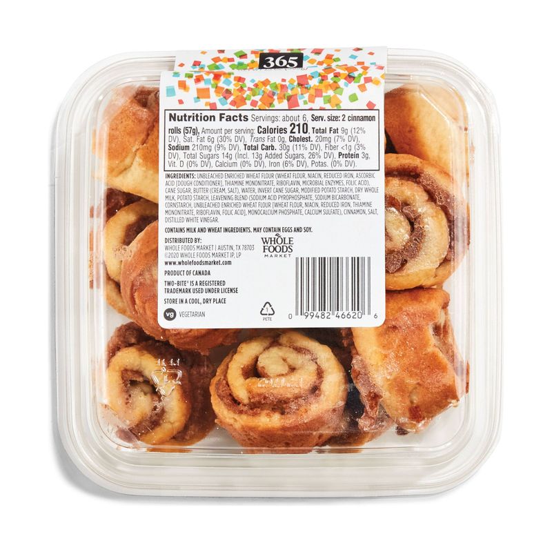 Whole Foods 365 Everyday Value Cinnamon Rolls