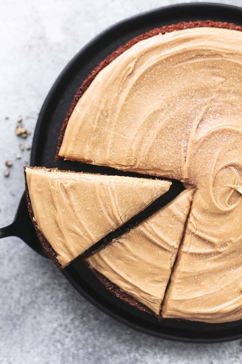 Spice Cake with Brown Sugar Frosting