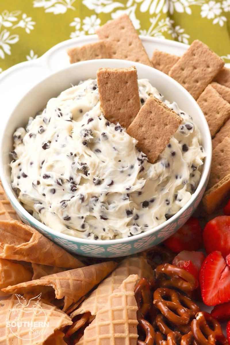 Chocolate Chip Cheesecake Dip