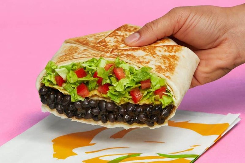 Black Bean Crunchwrap Supreme (Fresco Style)