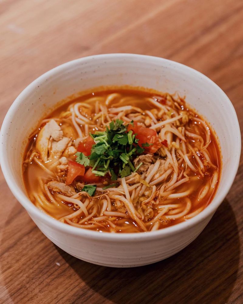 Spicy Lemongrass Noodle Soup