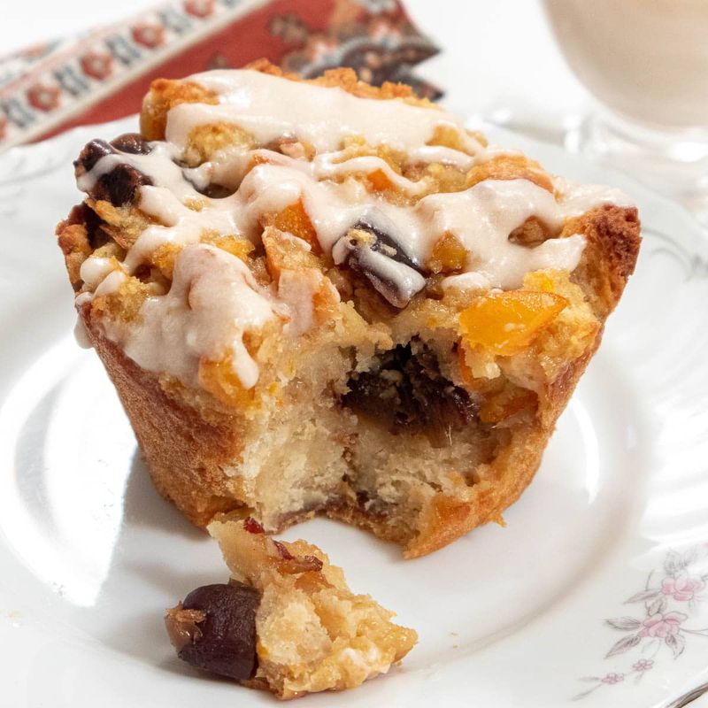 Date and Orange Bread Pudding