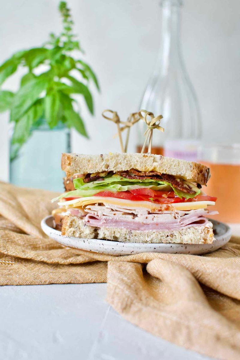 Oversized Club Sandwiches