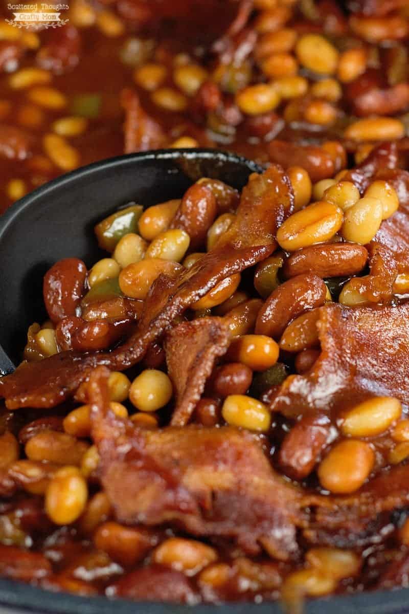 Campfire Beans with Bacon