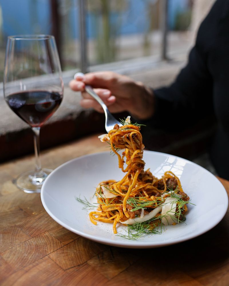 Tagliatelle Bolognese at Bestia (Los Angeles)