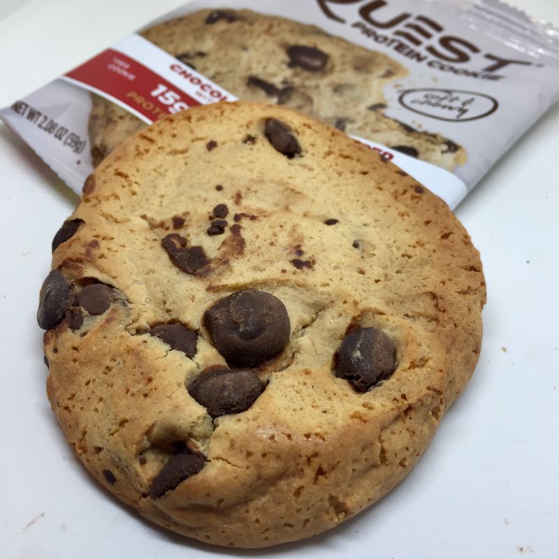 Quest Protein Chocolate Chip Cookies