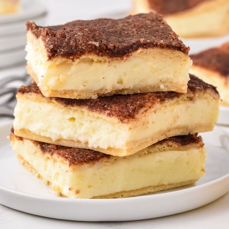 Crescent Roll Cheesecake Bars