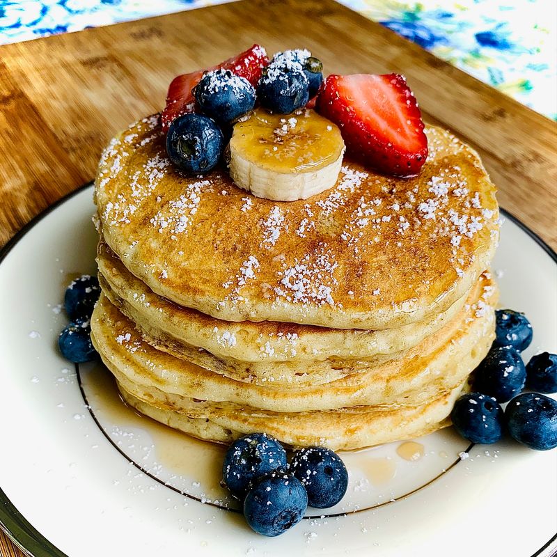 Buttermilk Pancakes Made from Scratch