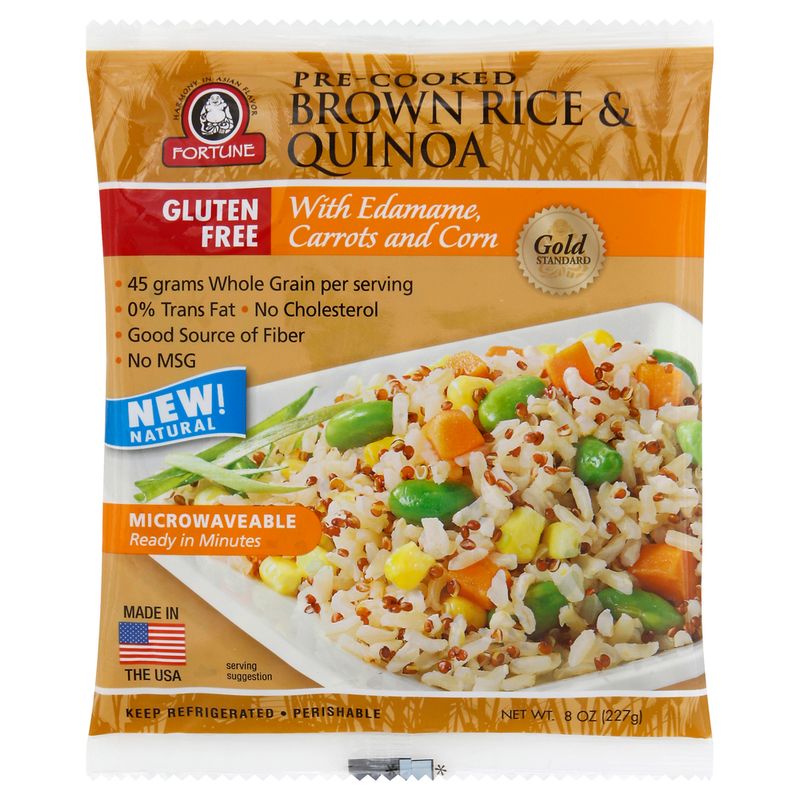 Pre-Cooked Brown Rice or Quinoa