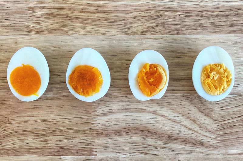 Air-Fried Hard-Boiled Eggs