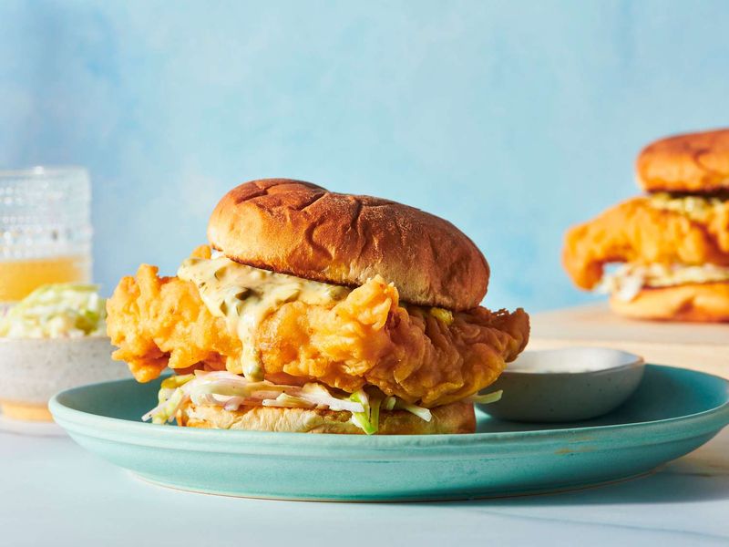 Fried Fish Sandwiches