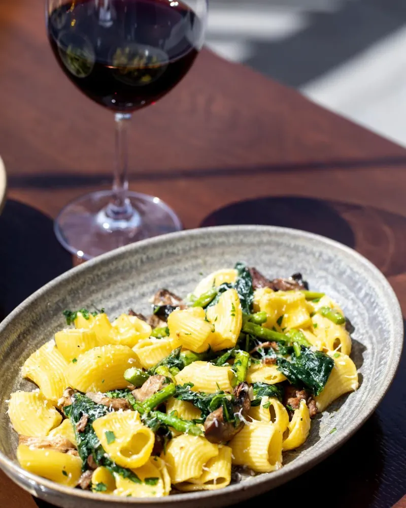 Pasta Primavera at Glorietta Trattoria (Jackson)