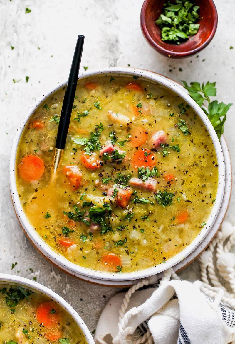 Split Pea Soup with Ham