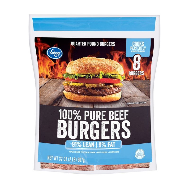 Kroger Ground Beef Patties