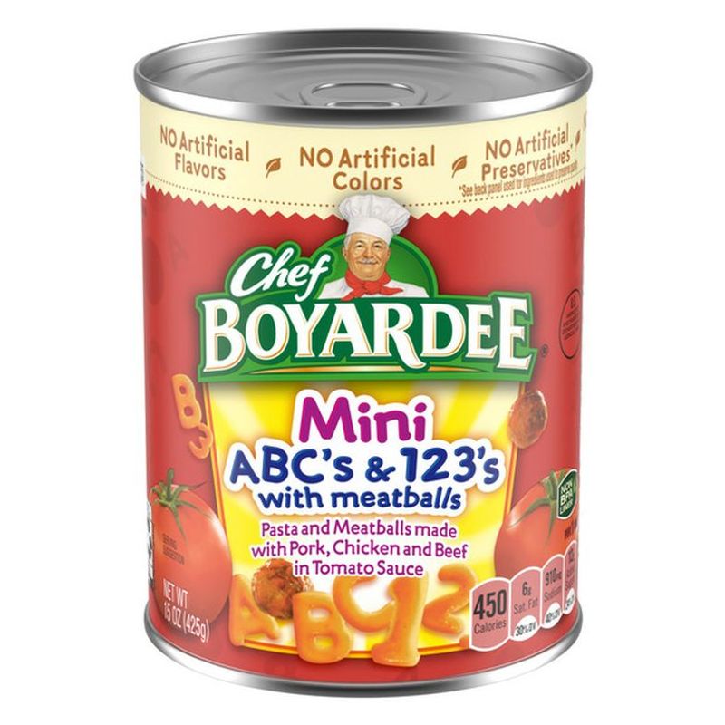 Chef Boyardee Mini Beef Meatballs (Canned)