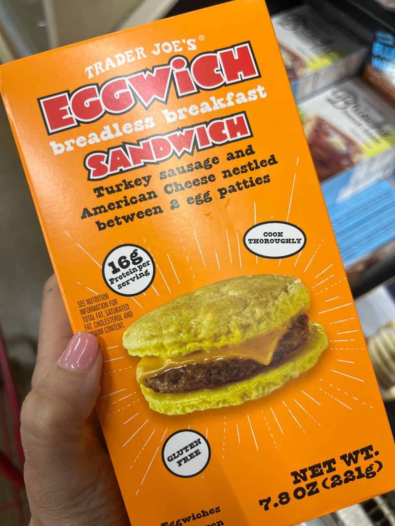 Trader Joe’s Turkey Sausage Breakfast Sandwich