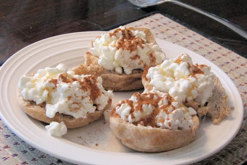 Cottage Cheese with Cinnamon