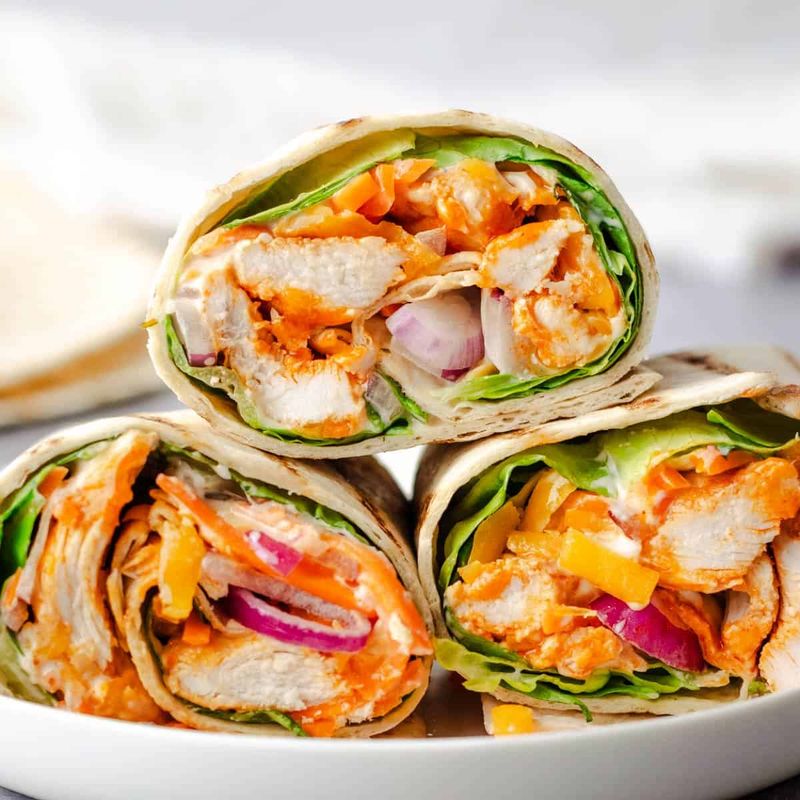 Buffalo Chicken Wraps