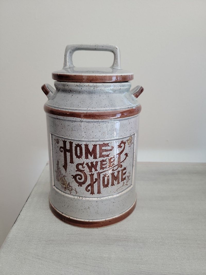 Generic “Home Sweet Home” Jars from the 1990s