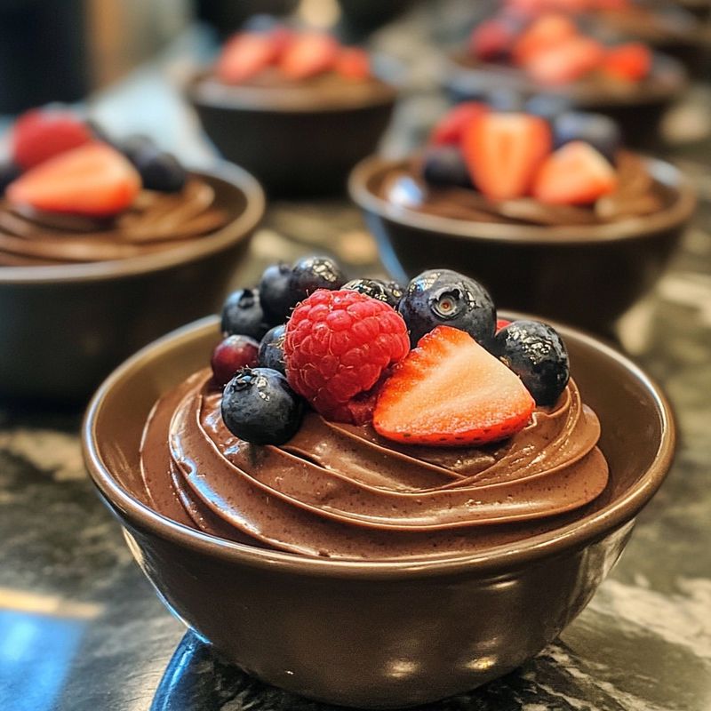 Avocado Chocolate Mousse