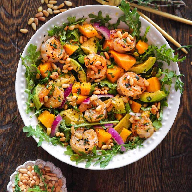 Shrimp and Avocado Salad