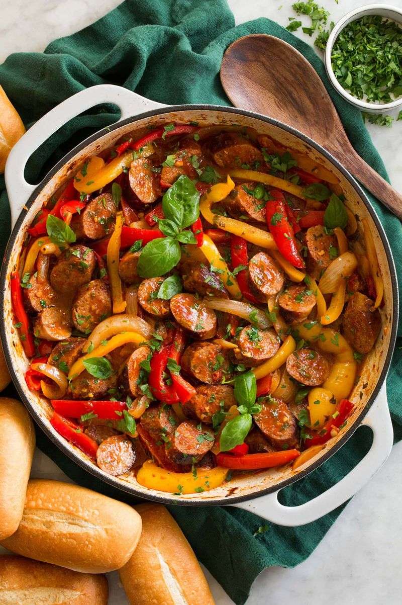 Sausage and Pepper Skillet