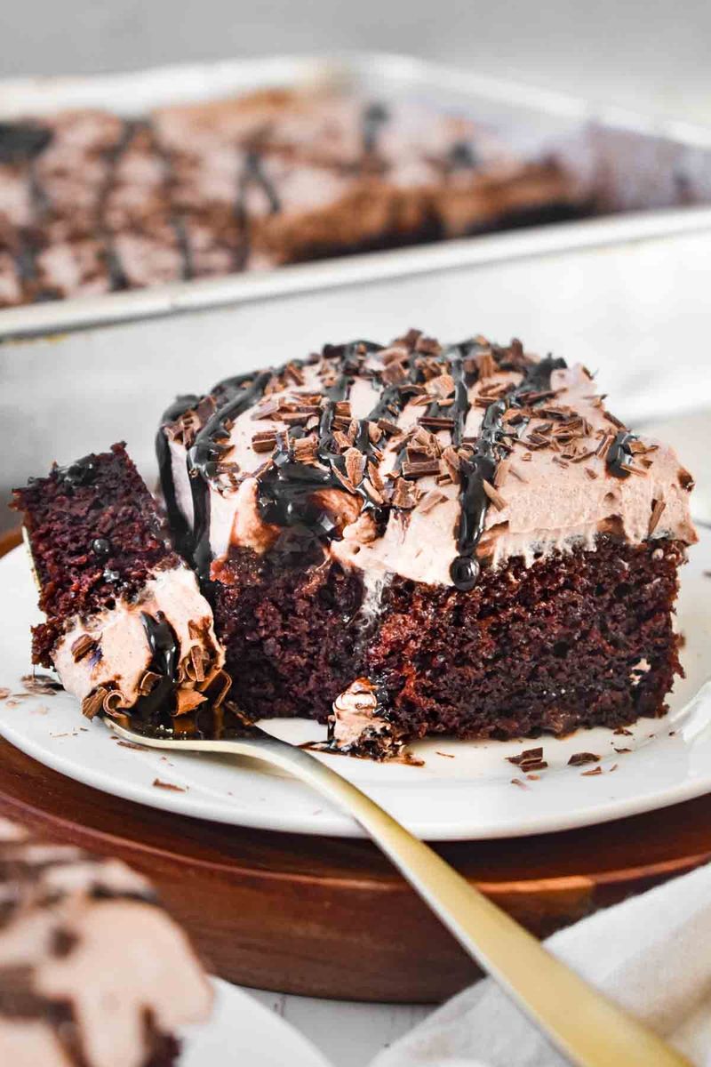 Chocolate Poke Cake