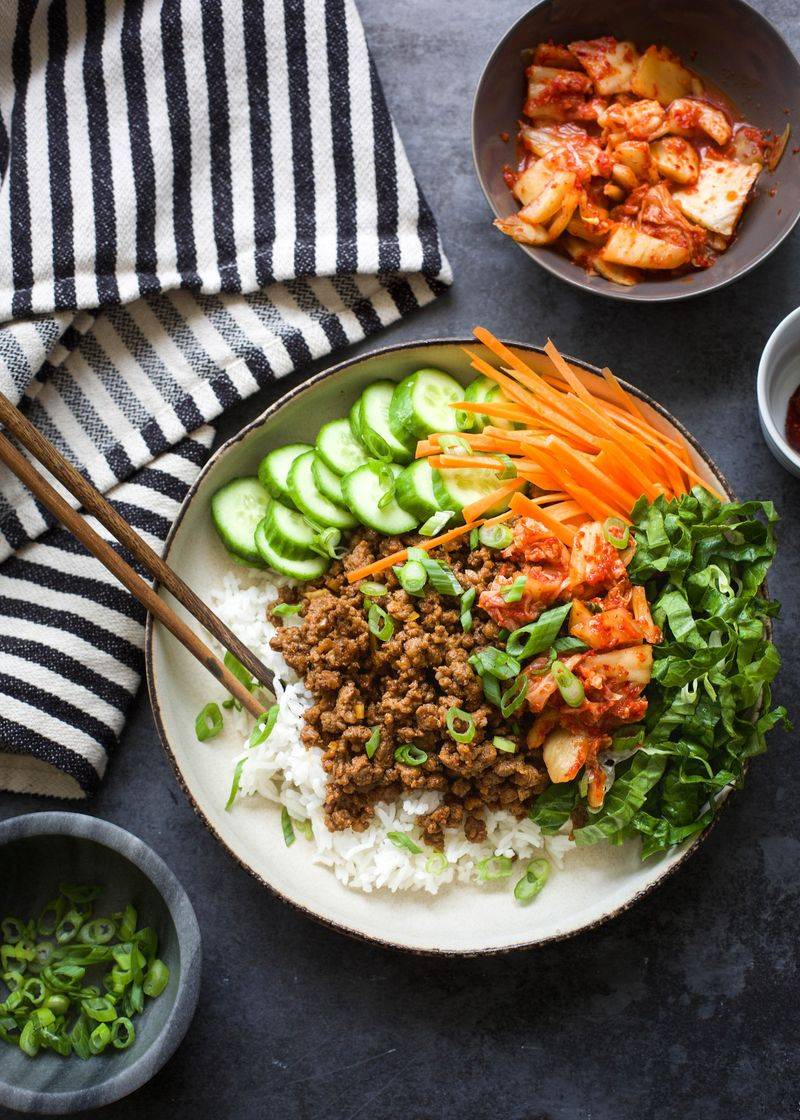 Korean-Inspired Beef Bowls