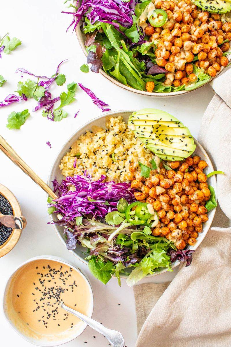 Chickpea and Quinoa Bowl