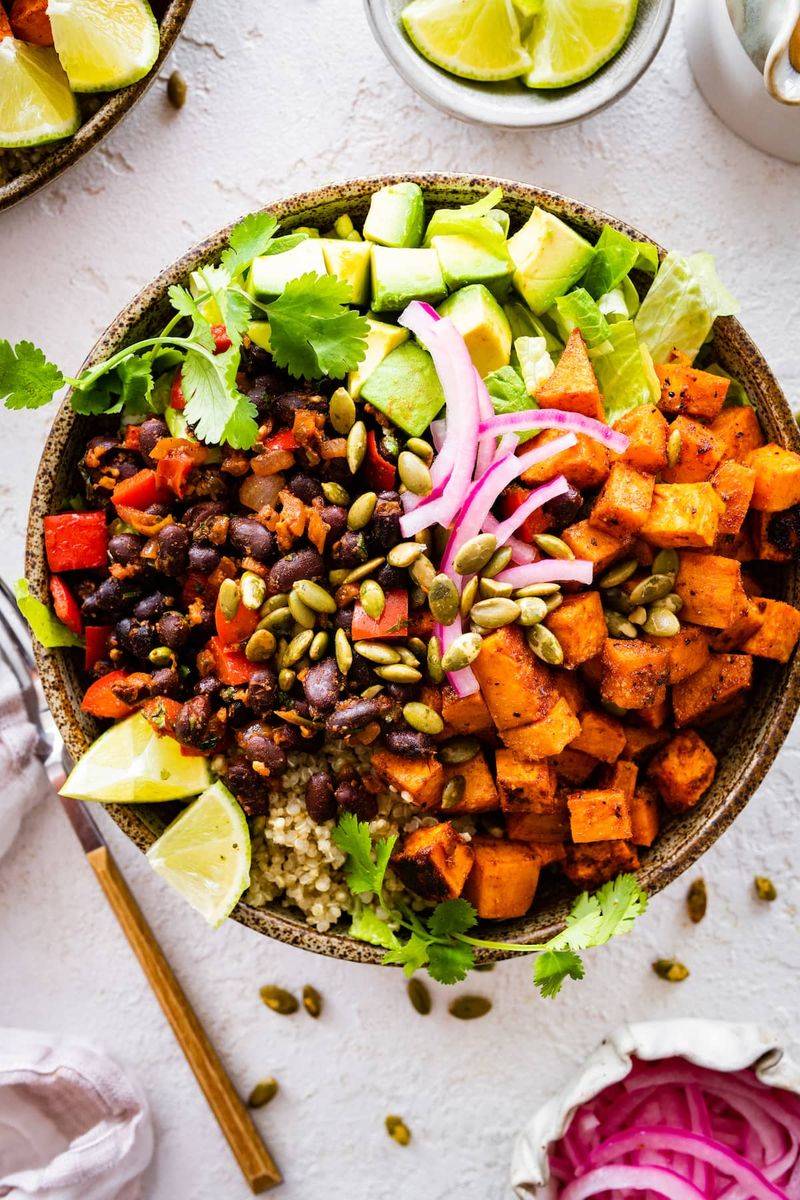 Sweet Potato and Black Bean Bowls