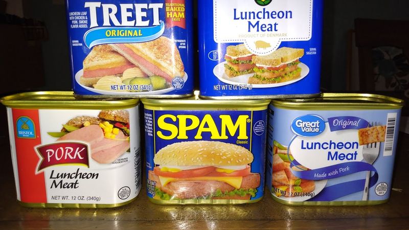 Canned Ham (generic or low-cost brands)
