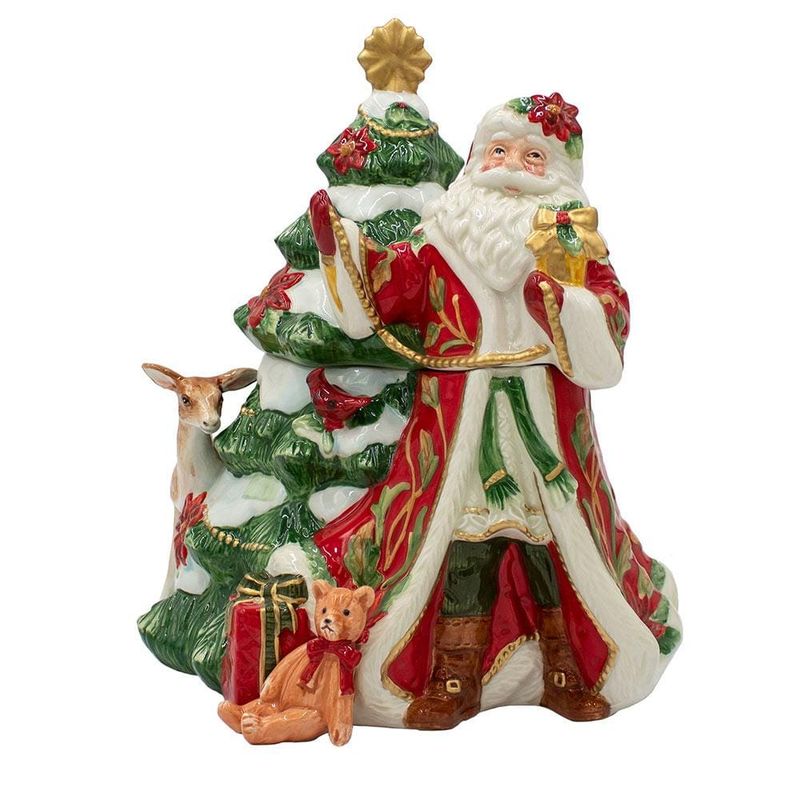 Fitz and Floyd Santa Claus Cookie Jar